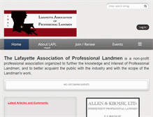 Tablet Screenshot of lapl.com